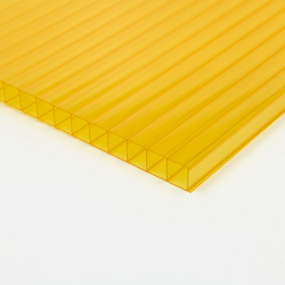 Feuille claire de Multiwall de PC de polycarbonate de feuille bleue de cavité