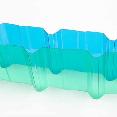Poly Roof Corrugated Polycarbonate Sheet Ribbed Clear Profile Roofing Sheets