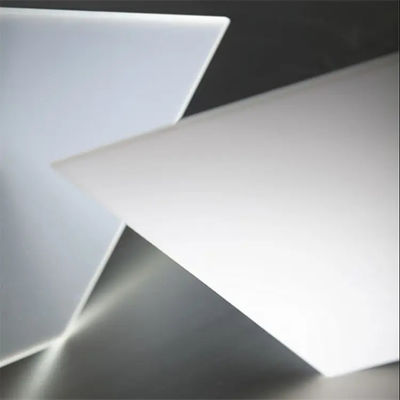 plástico de difusão claro prismático da folha do policarbonato de 300x300mm