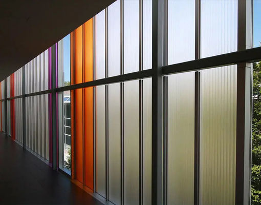 40mm 25mm 16mm Triple Wall Polycarbonate Panels Sheet