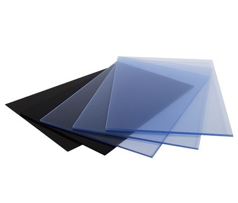Folha acrílica plástica vermelha 6mm 8mm 5mm densamente