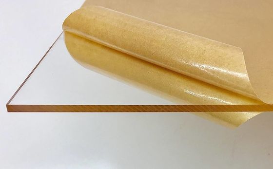 0.02mm 0.5mm Lembaran Akrilik Plastik Premium Bening