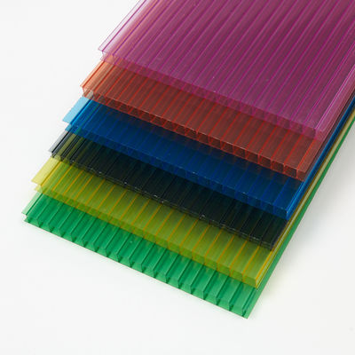 Translucent White Polycarbonate Sheet Canopy Honeycomb Poly Panels