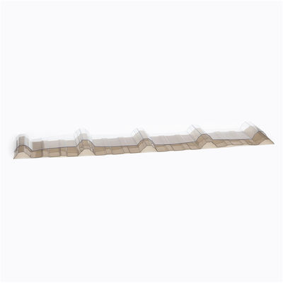 Poly Corrugated Sheet Clear Corrugated Roofing Sheets 4m For Greenhouse